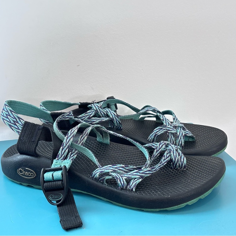 Chaco ZX/2 Classic Women’s Size 10 Double Strap Toe Loop Athletic Sandals